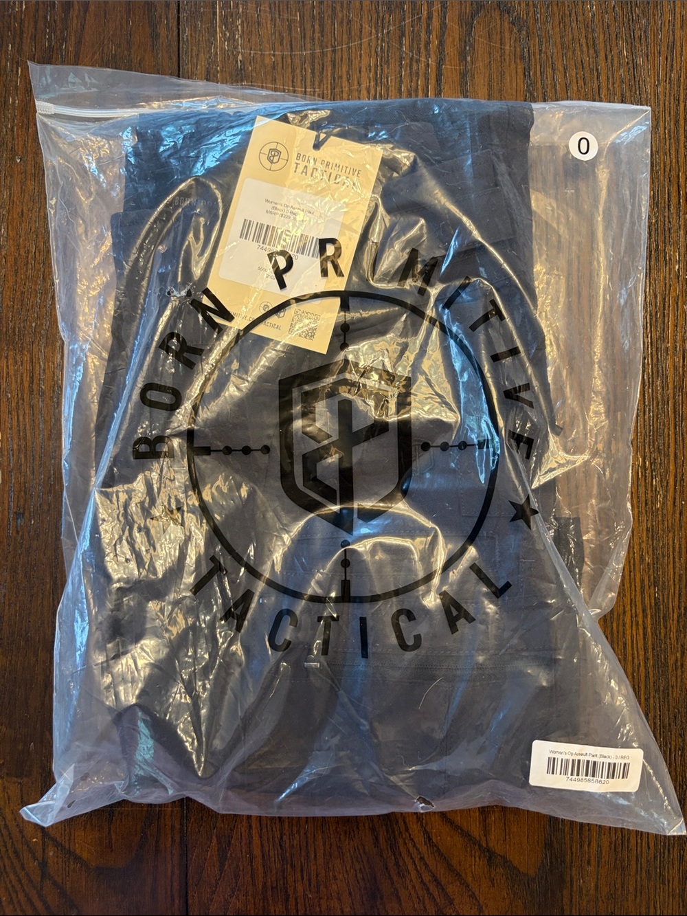 Women’s Born Primitive Black Tactical “OP Assault Pant” - size 0, NWT